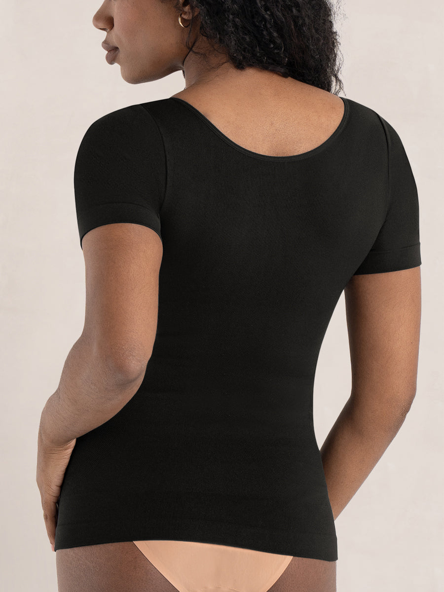 Livia™ | Short Sleeve Sculpting T-Shirt