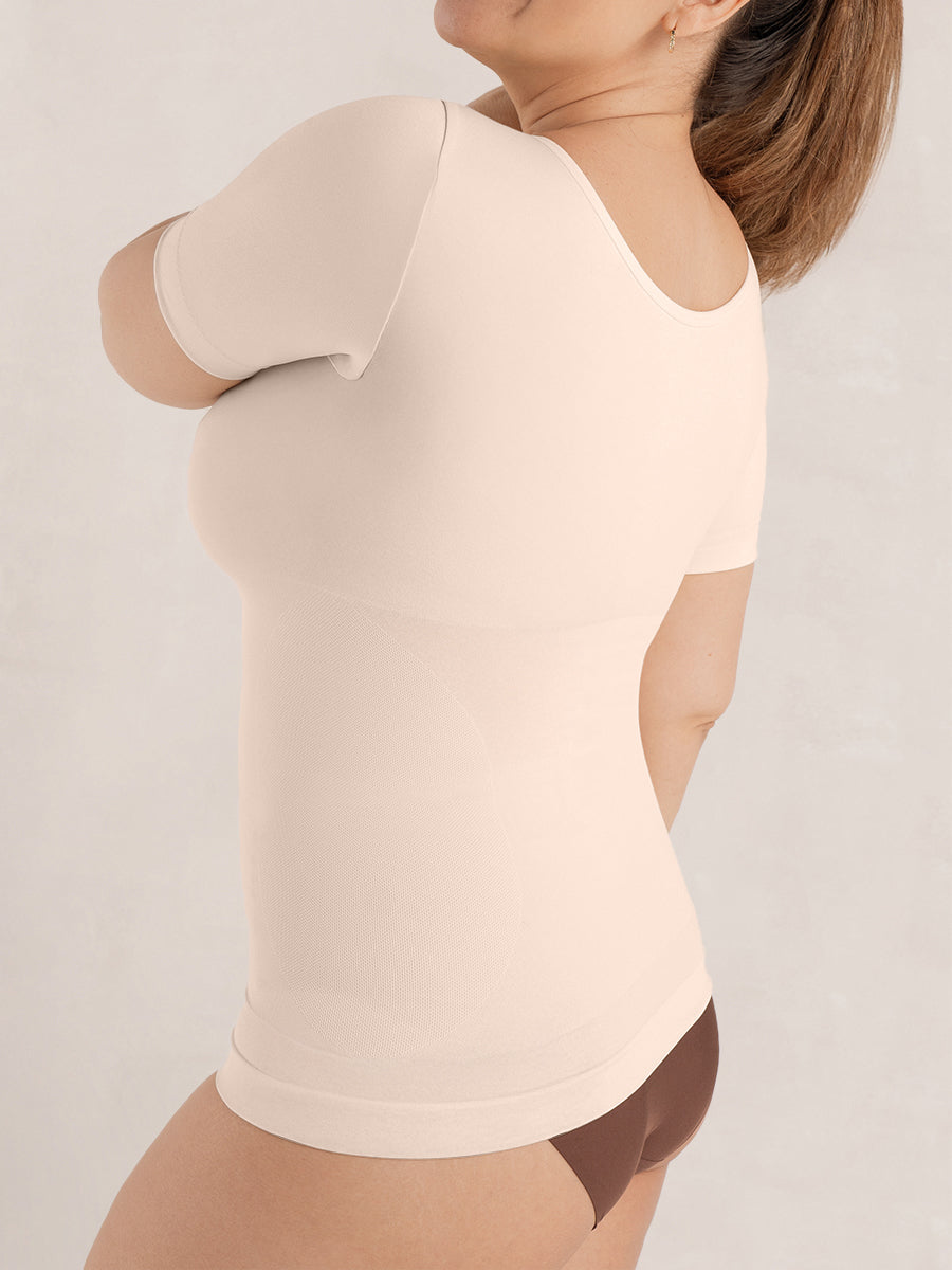 Livia™ | Short Sleeve Sculpting T-Shirt