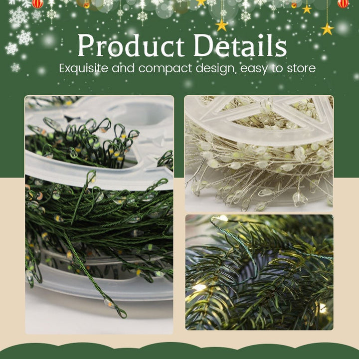 🎄Waterproof Remote Control Flashing Lights⭐