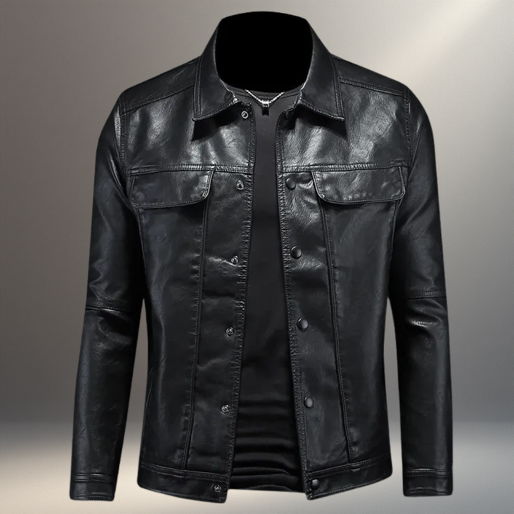 Ryder | Leather Biker Jacket