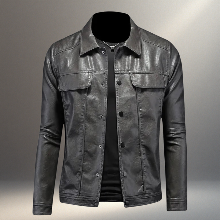 Ryder | Leather Biker Jacket