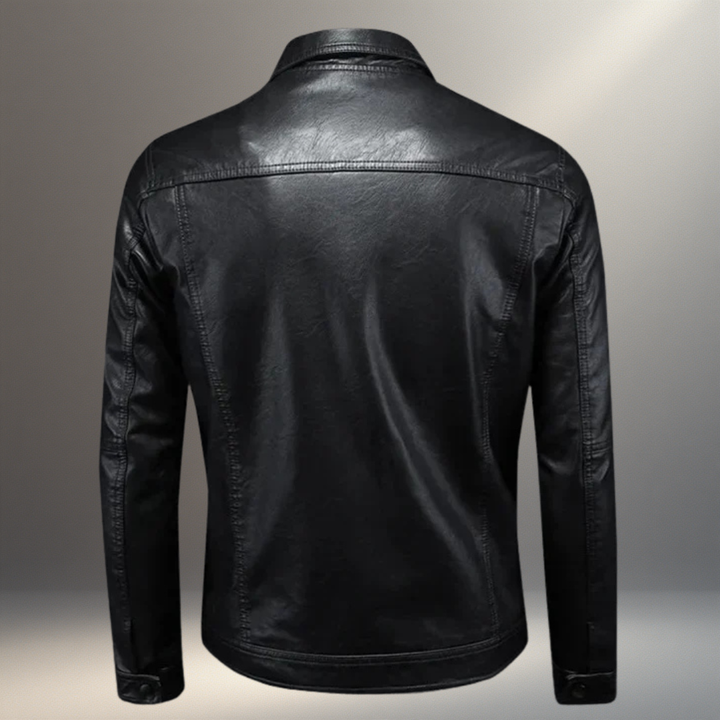 Ryder | Leather Biker Jacket