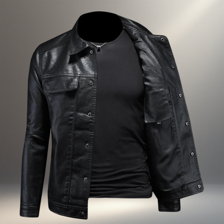 Ryder | Leather Biker Jacket