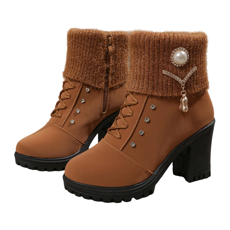 Thicks | warm women's boots with thick heels