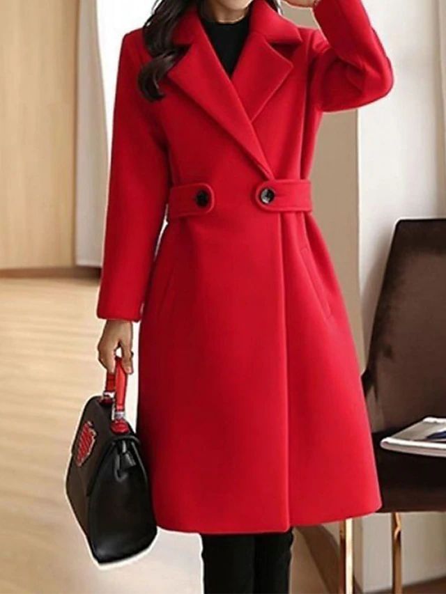 Veloria™ Tailored Winter Wrap Coat