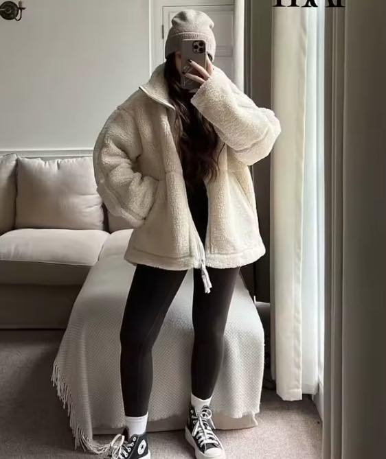 Sienna™ | Luxe Teddy Fleece Zip Jacket