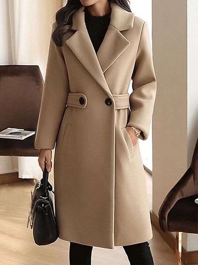Veloria™ Tailored Winter Wrap Coat