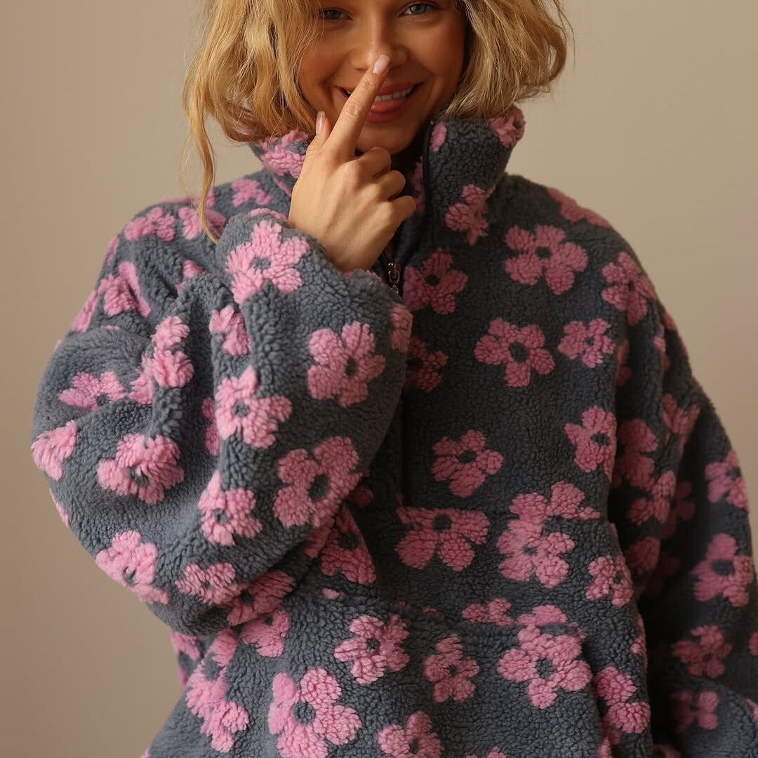 Daisy | Cozy Bloom Oversized Fleece