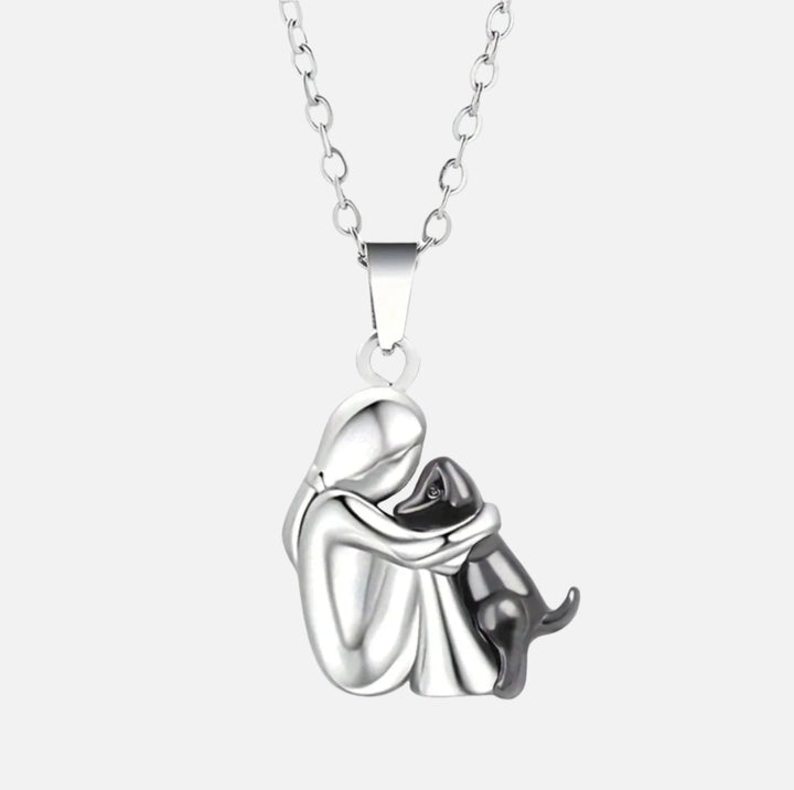 Eternal Bond™ Silver & Gold Dog Lover Necklace