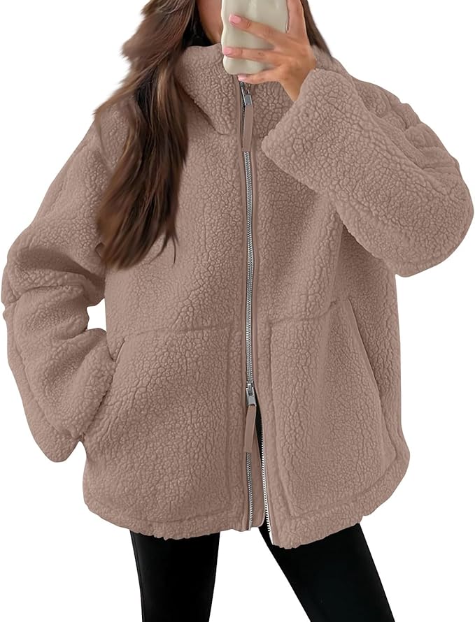 Sienna™ | Luxe Teddy Fleece Zip Jacket
