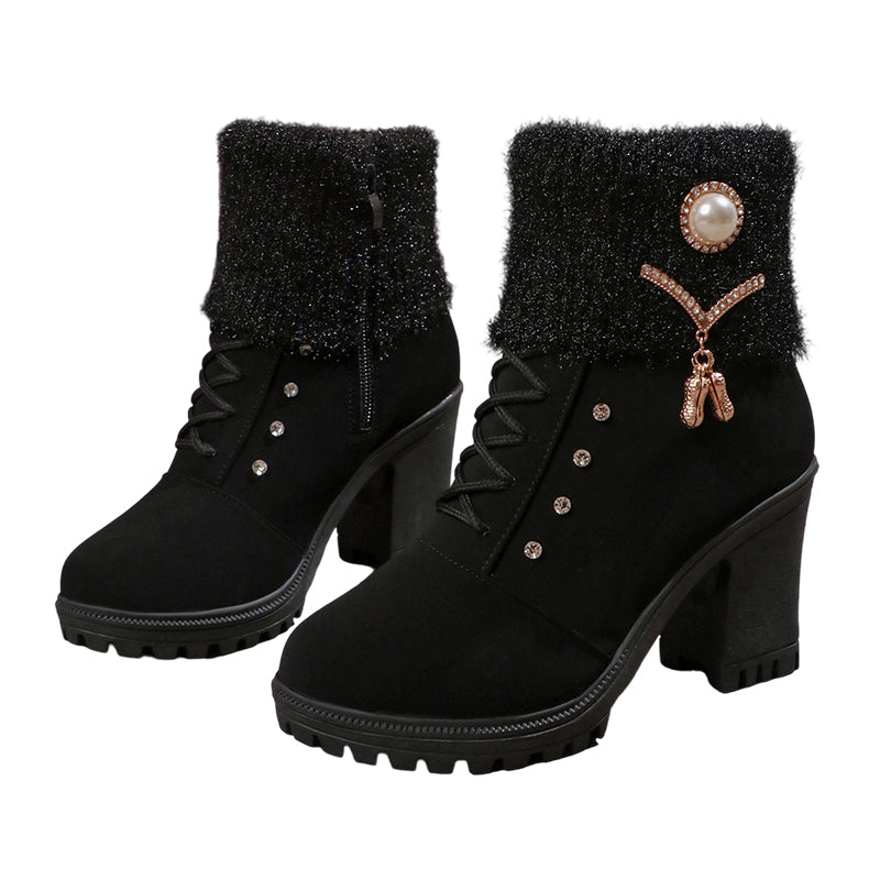 Thicks | warm women's boots with thick heels