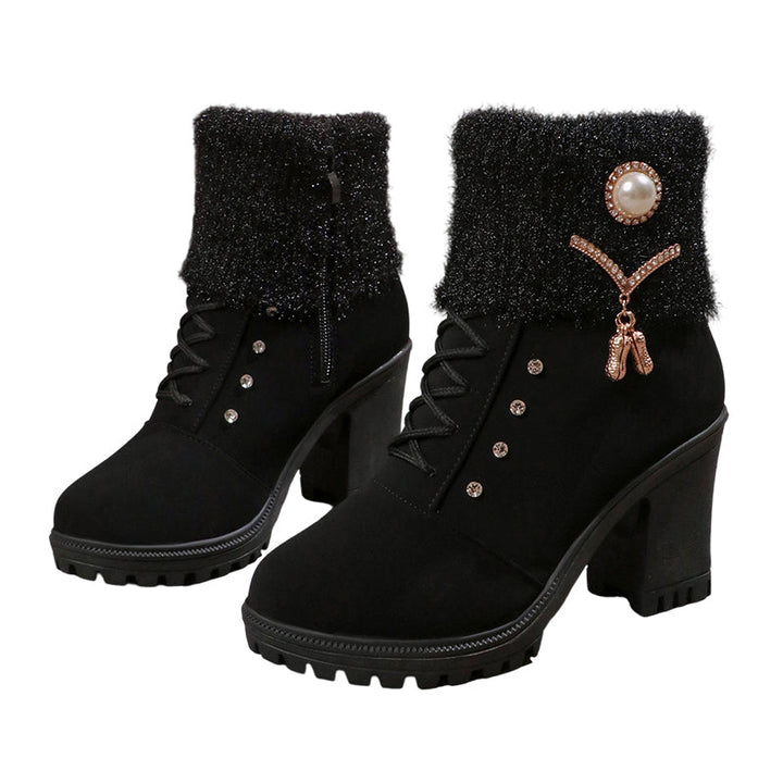 Thicks | warm women's boots with thick heels
