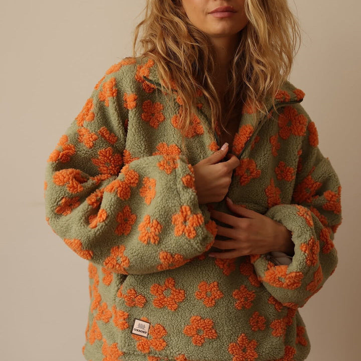 Daisy | Cozy Bloom Oversized Fleece