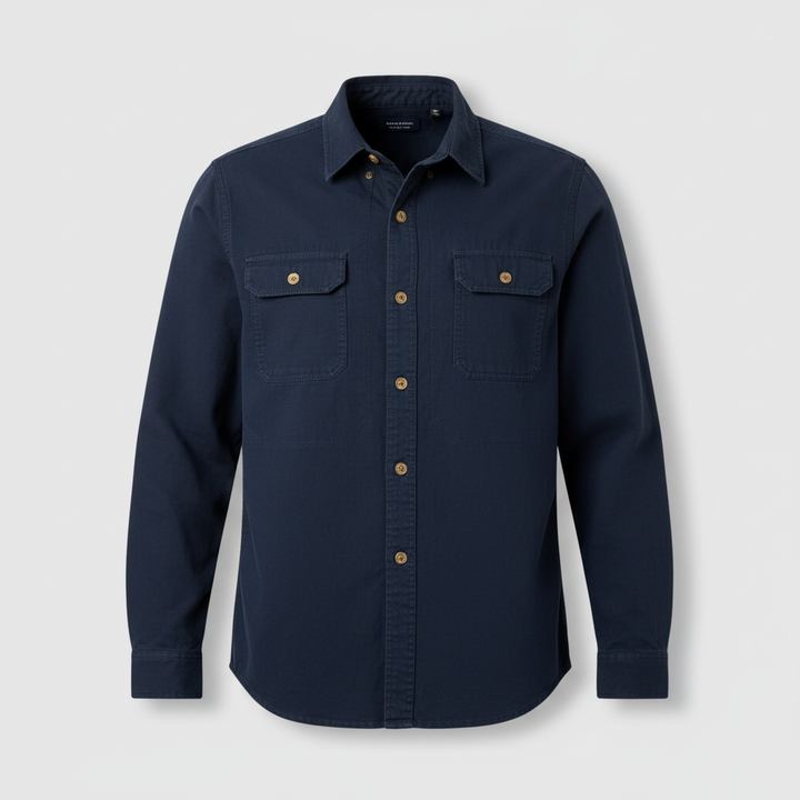 HARLOW COTTON WORK SHIRT | TOUGH COTTON, DAILY DEPENDABILITY
