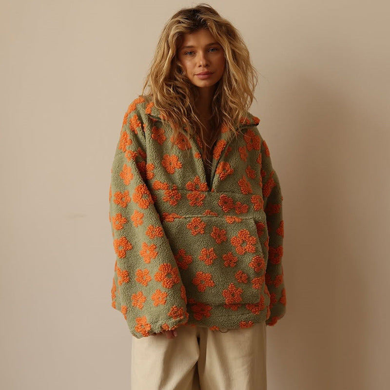 Daisy | Cozy Bloom Oversized Fleece