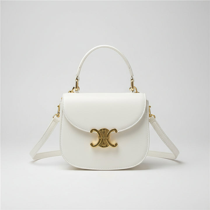 Mini Crossbody Bag with Gold-Tone