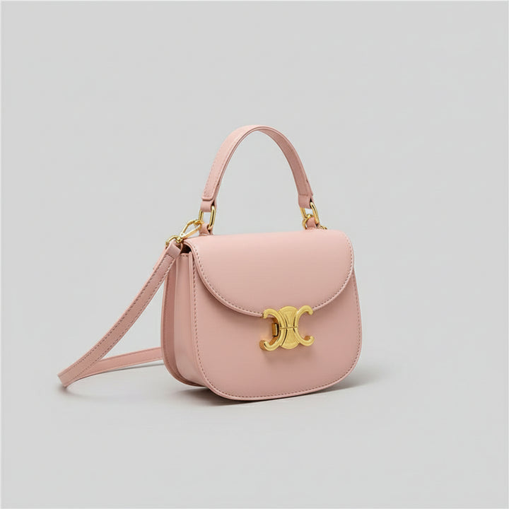 Mini Crossbody Bag with Gold-Tone