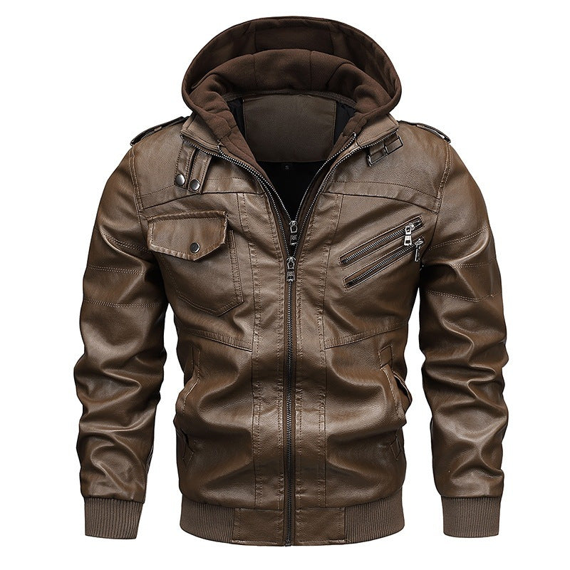 Cavari™ Milano Ferro Leather Jacket | Confidence in Every Stitch