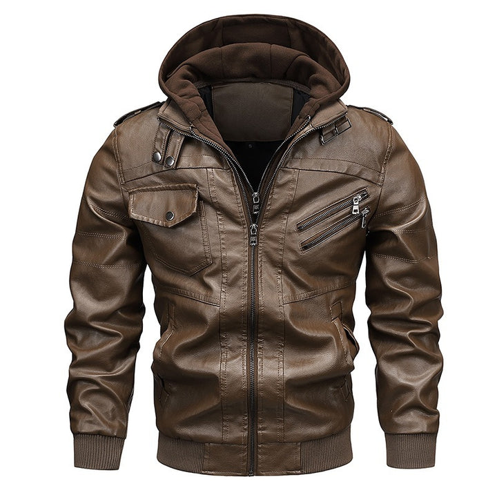 Cavari™ Milano Ferro Leather Jacket | Confidence in Every Stitch