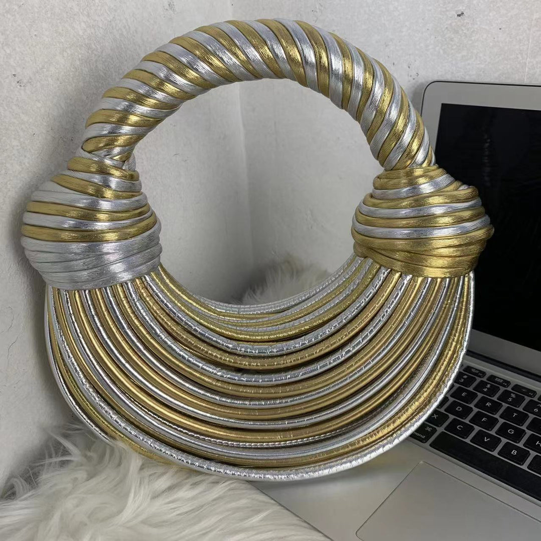 Aurora™ Creative Handwoven Metallic Crossbody