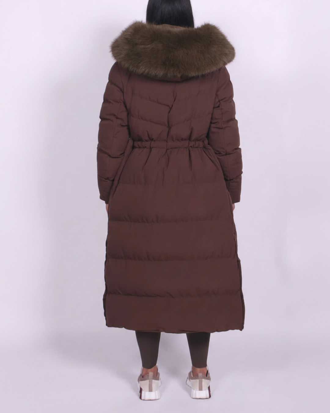 Aurora™ | Luxe Fur-Collar Long Puffer Coat