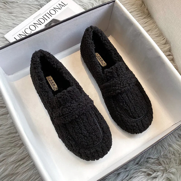 Amélie™ | Warm Teddy Loafers