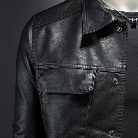 Ryder | Leather Biker Jacket