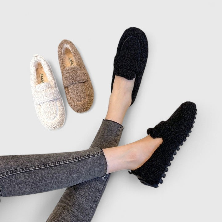 Amélie™ | Warm Teddy Loafers