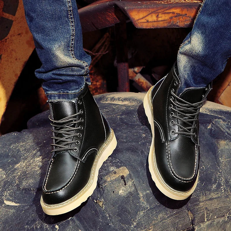 Mason™ | Retro Leather Boots