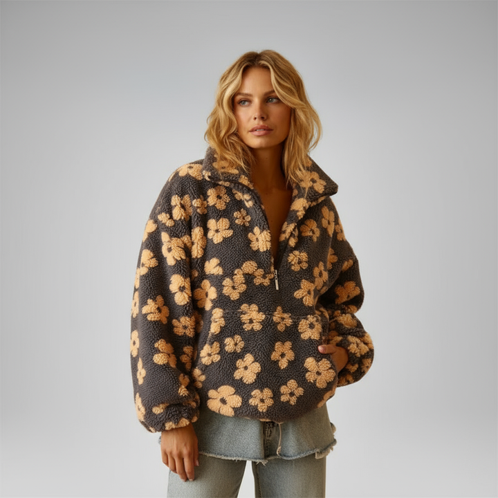 Daisy | Cozy Bloom Oversized Fleece