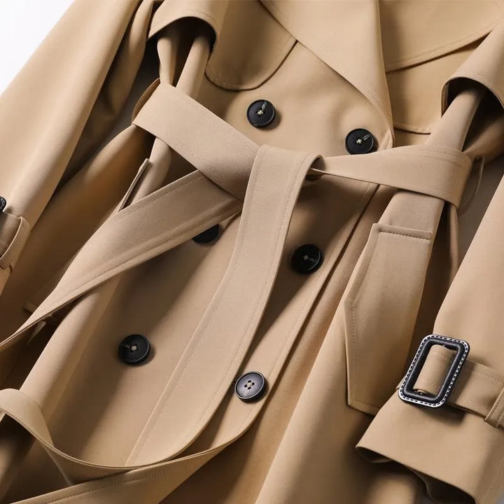 Jualita | Classic Women’s Trench Coat | Timeless Elegance & Style
