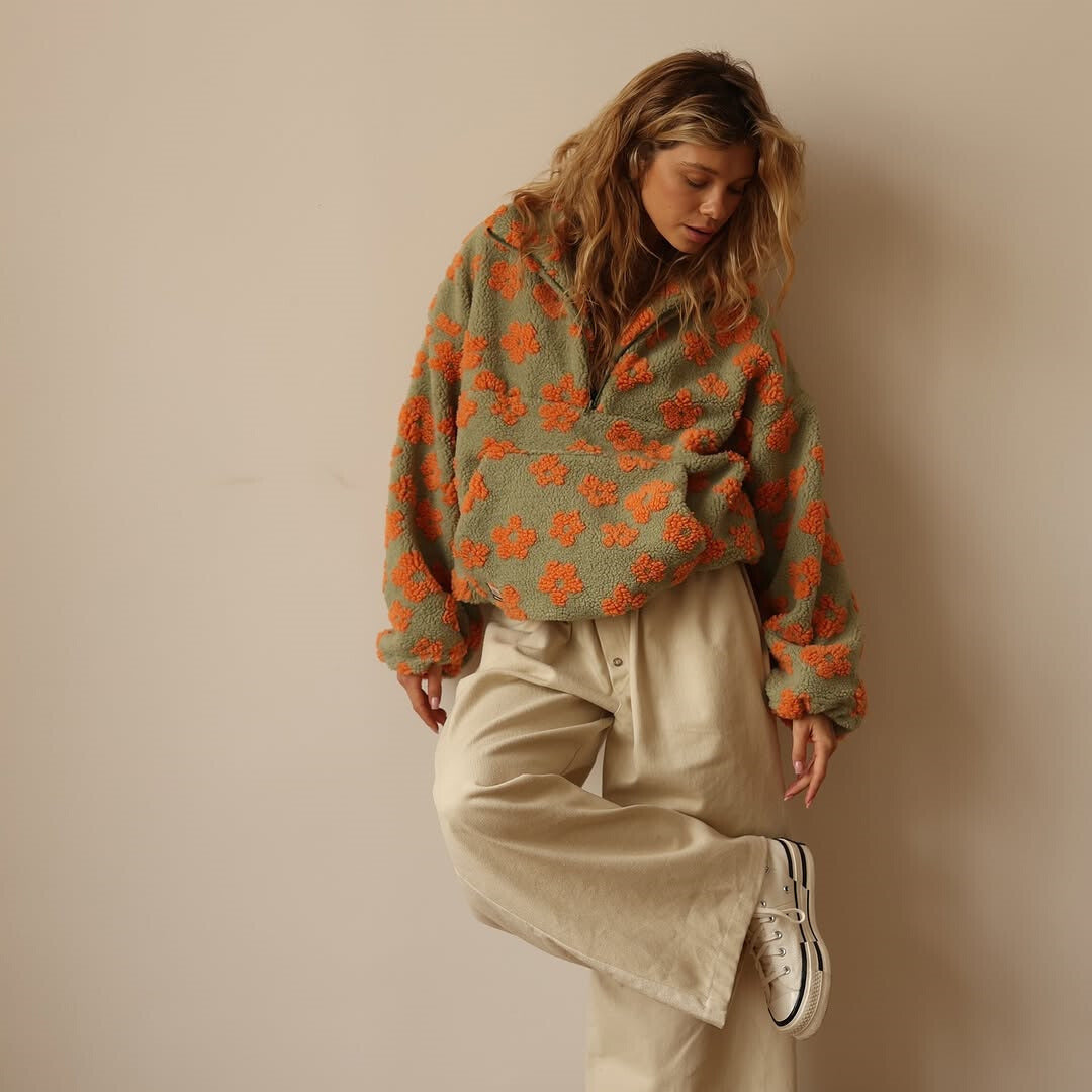 Daisy | Cozy Bloom Oversized Fleece