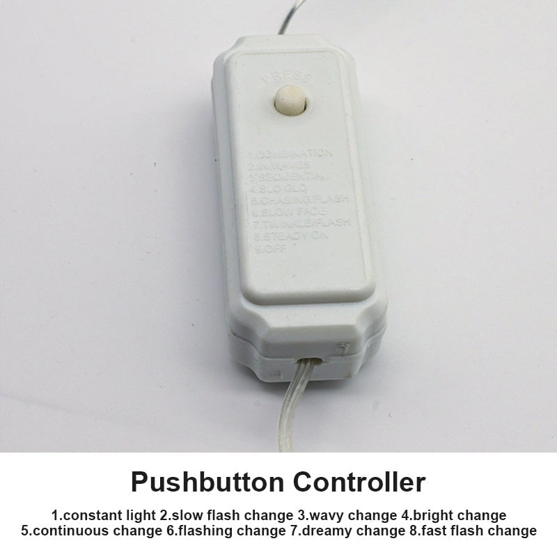 🎄Waterproof Remote Control Flashing Lights⭐