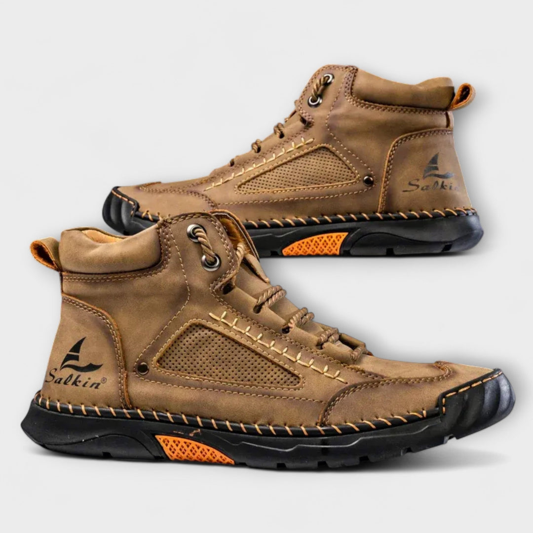 Axton™ | High Leather Sneakers