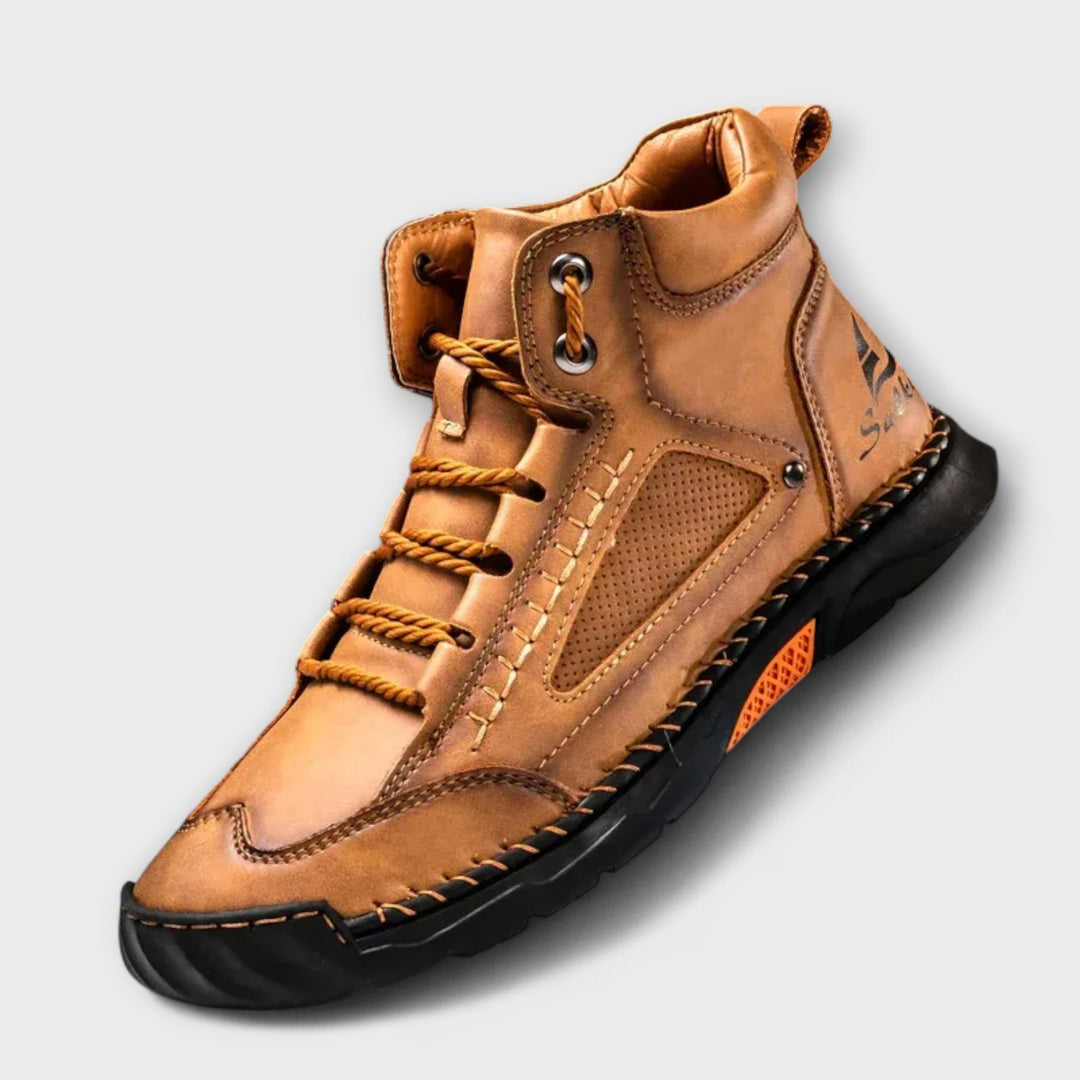 Axton™ | High Leather Sneakers