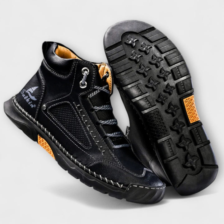 Axton™ | High Leather Sneakers