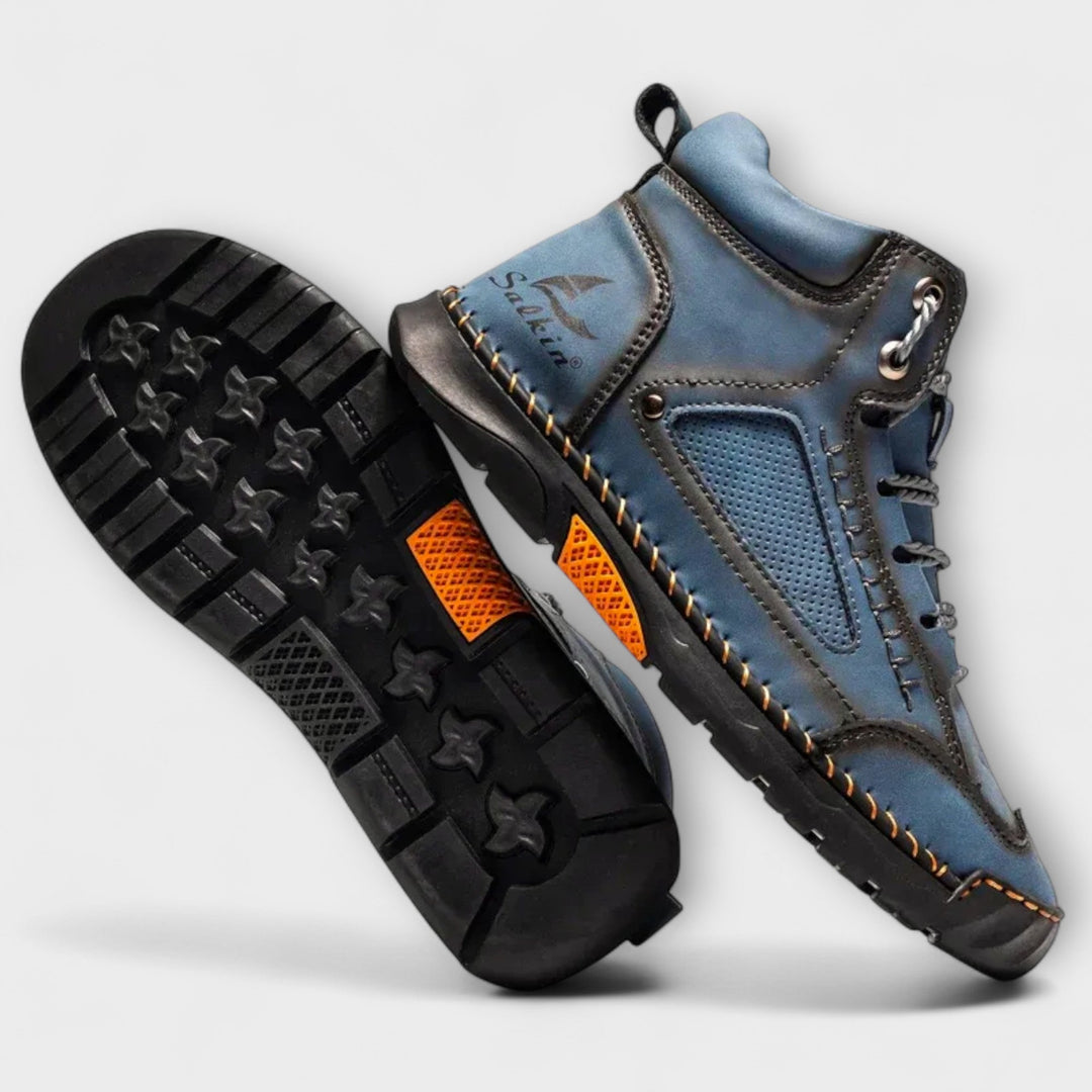 Axton™ | High Leather Sneakers