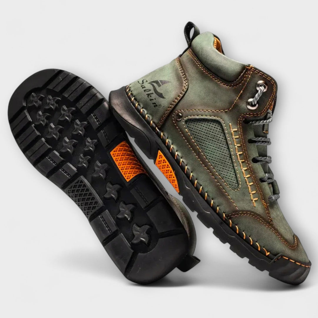 Axton™ | High Leather Sneakers