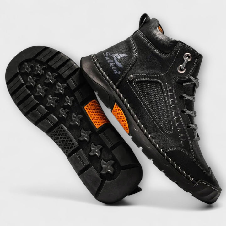 Axton™ | High Leather Sneakers