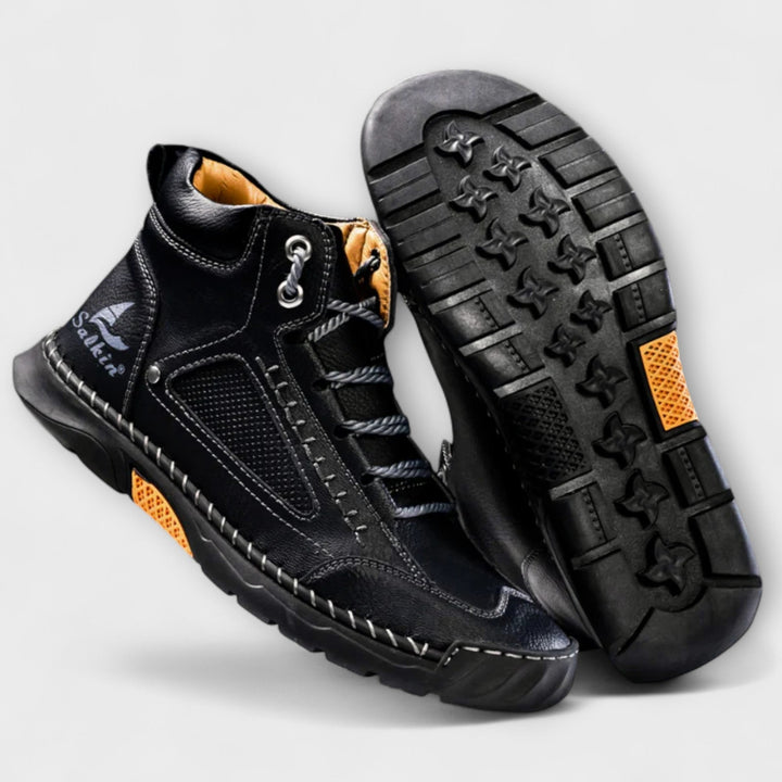 Axton™ | High Leather Sneakers