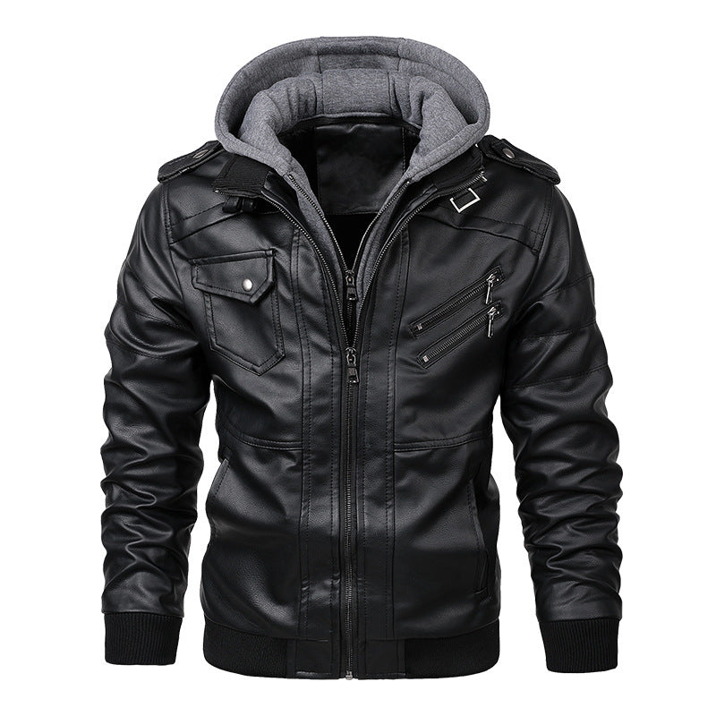 Cavari™ Milano Ferro Leather Jacket | Confidence in Every Stitch