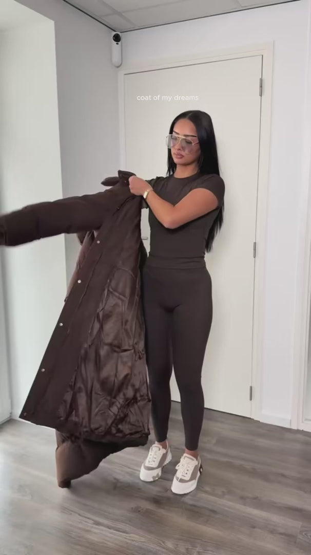 Eliza™ | Luxe Longline Puffer Coat